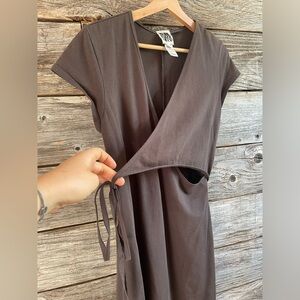 Prairie under ground beautiful midi wrap dress hey there dress